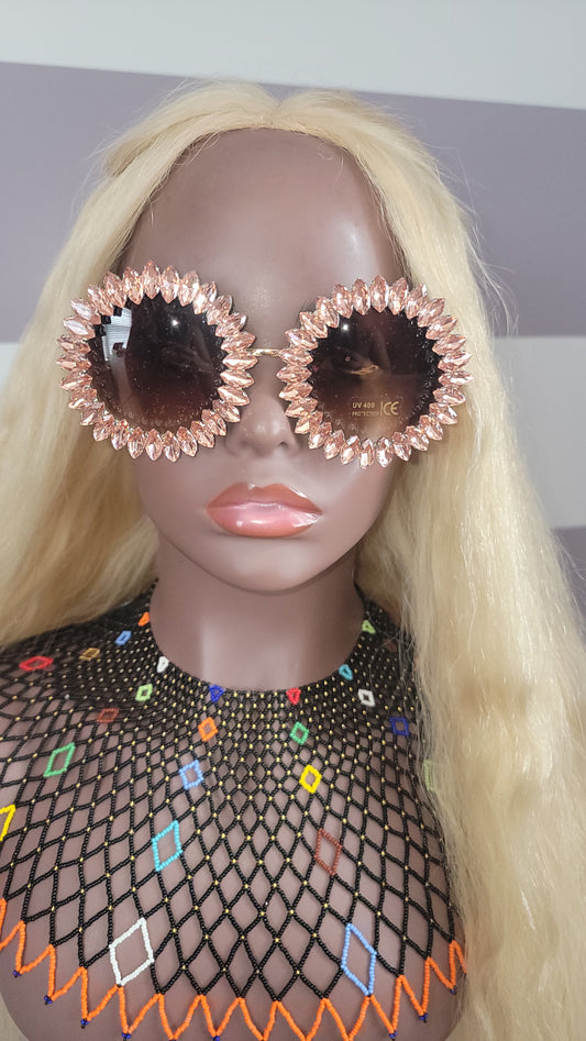Oversized Bling Sunglasses
