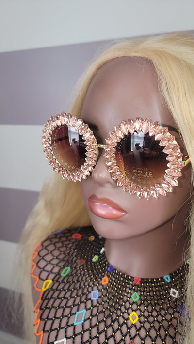 Oversized Bling Sunglasses