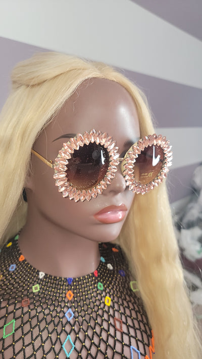 Oversized Bling Sunglasses